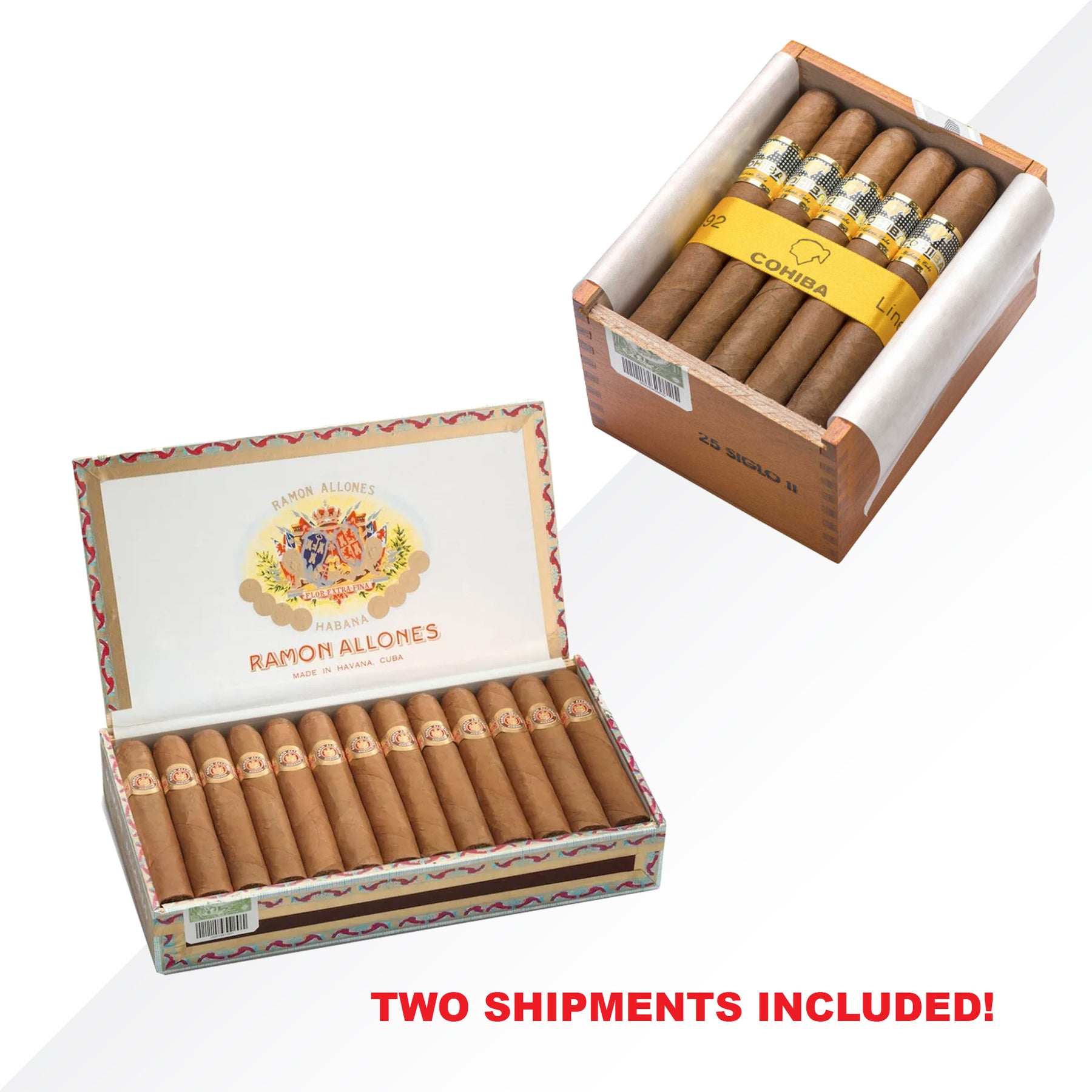 Ramon Allones Specially Selected + Cohiba Siglo 2