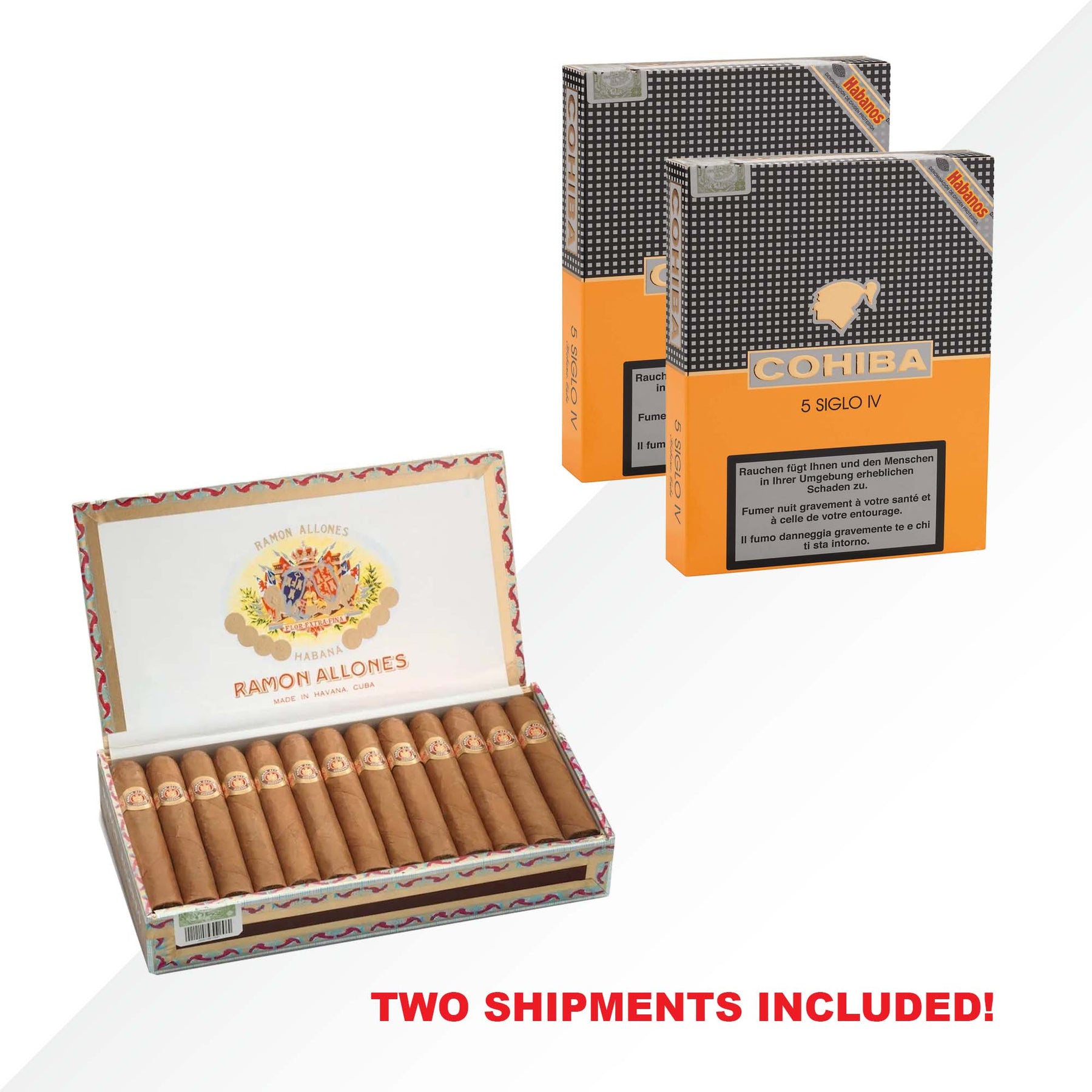 R.Allones Specially Selected + Siglo IV 2x5 pcs