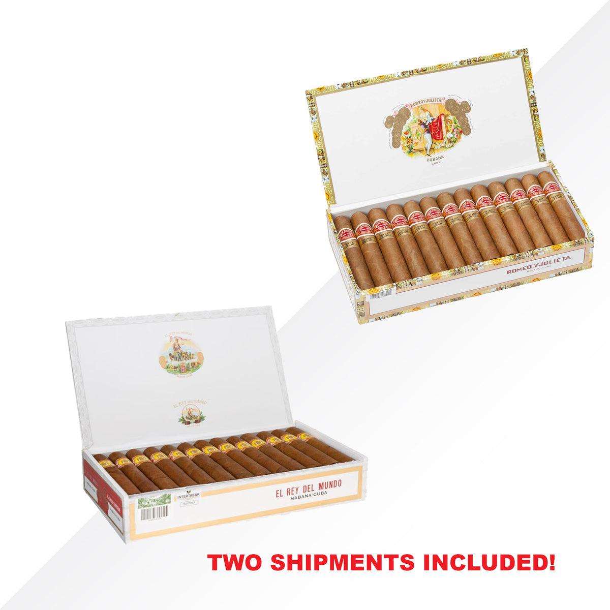 RDM Choix Supreme 25pcs + RYJ WIDE CHURCHILLS - 25pcs COMBO