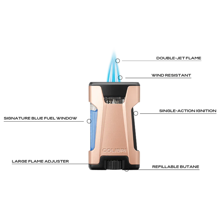 Double Jet Lighter REBEL
