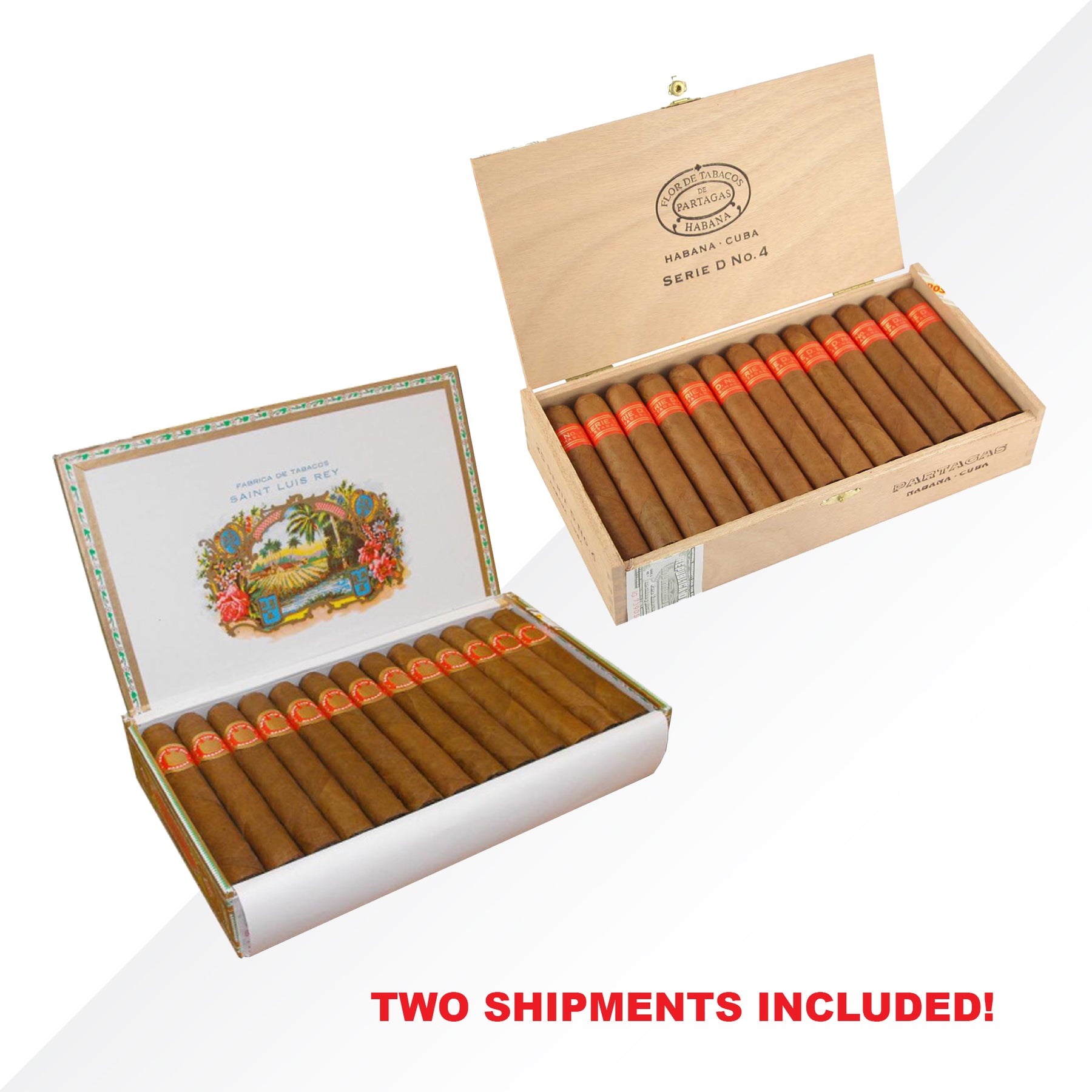 Partagas Serie D No.4 25 pcs + SLR Regios 25pcs