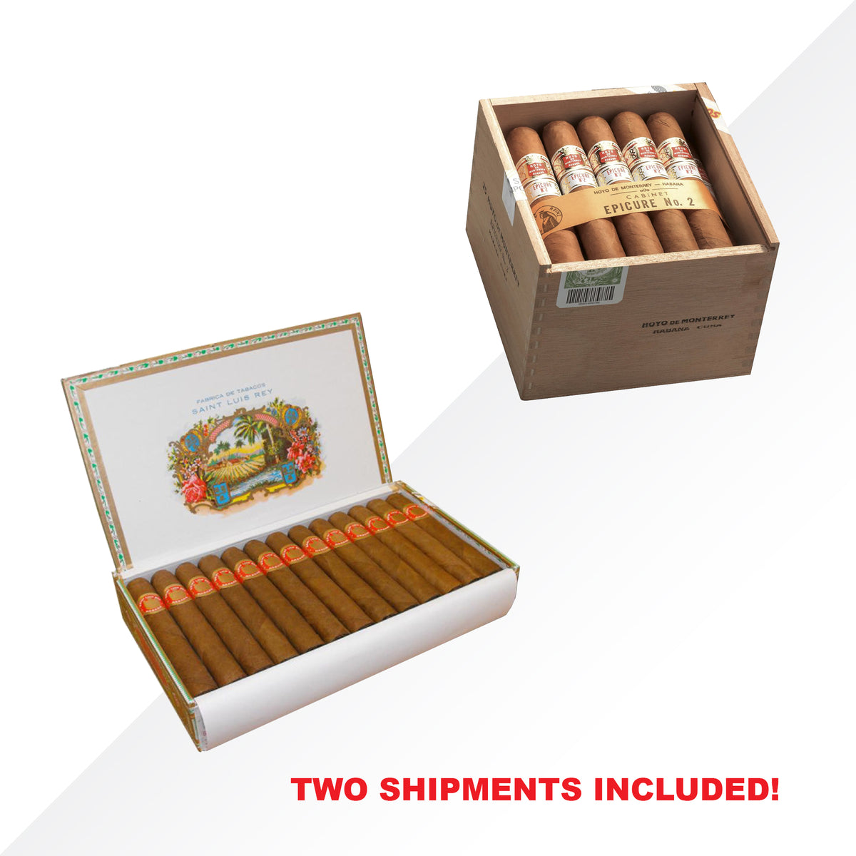 San Luis Rey Regios + Epicure No.2 25pcs COMBO