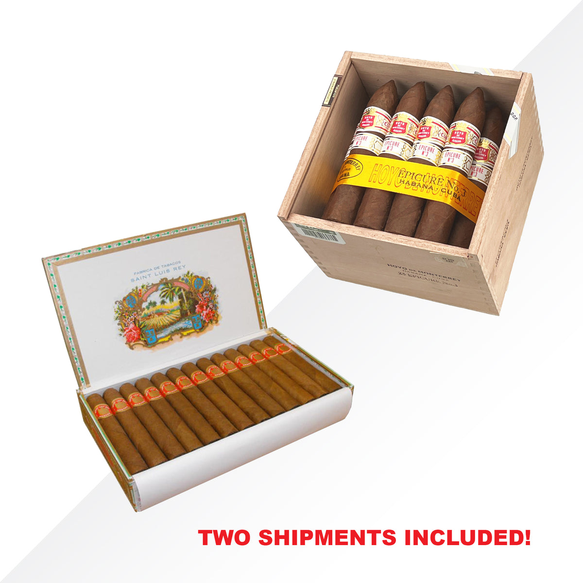 San Luis Rey Regios + Epicure No.3 25pcs COMBO