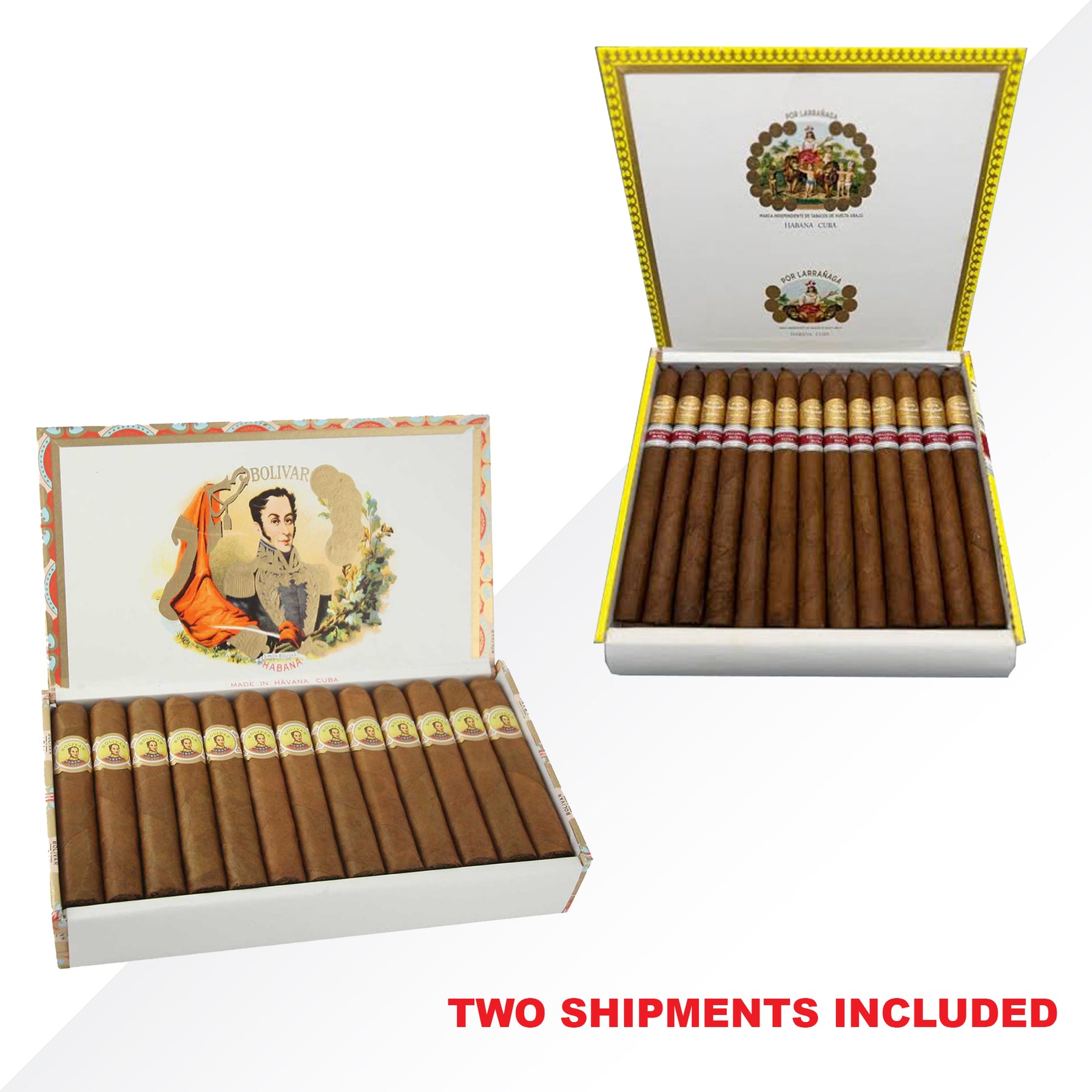 Bolivar Royal Coronas 25pcs + P. Larrañaga Intemporales
