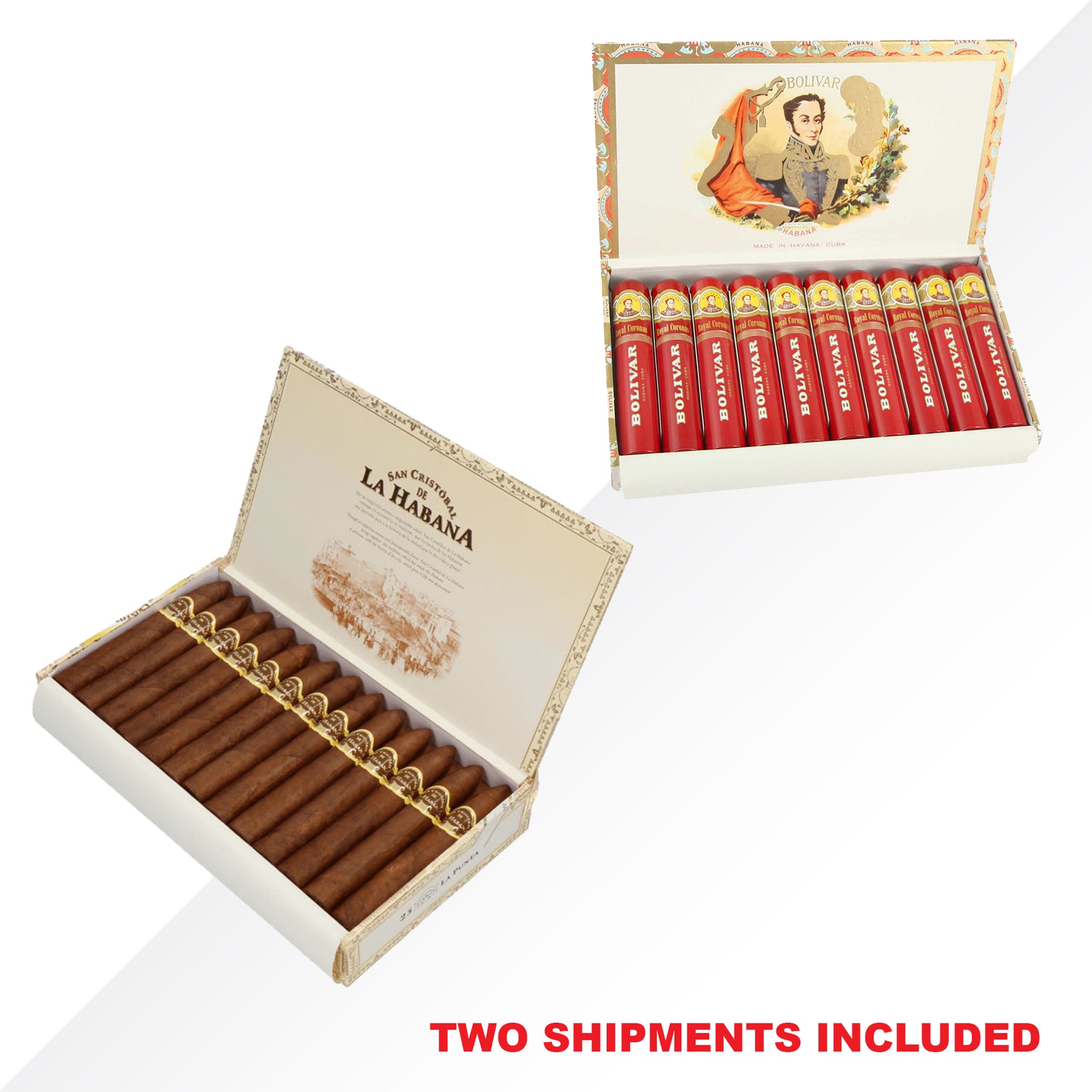 S. Cristobal La Punta - Bolivar Royal Coronas COMBO