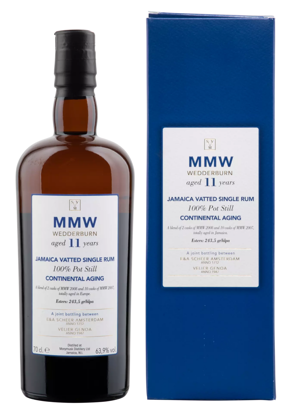 Monymusk MMW aged 11 years Blended Rum