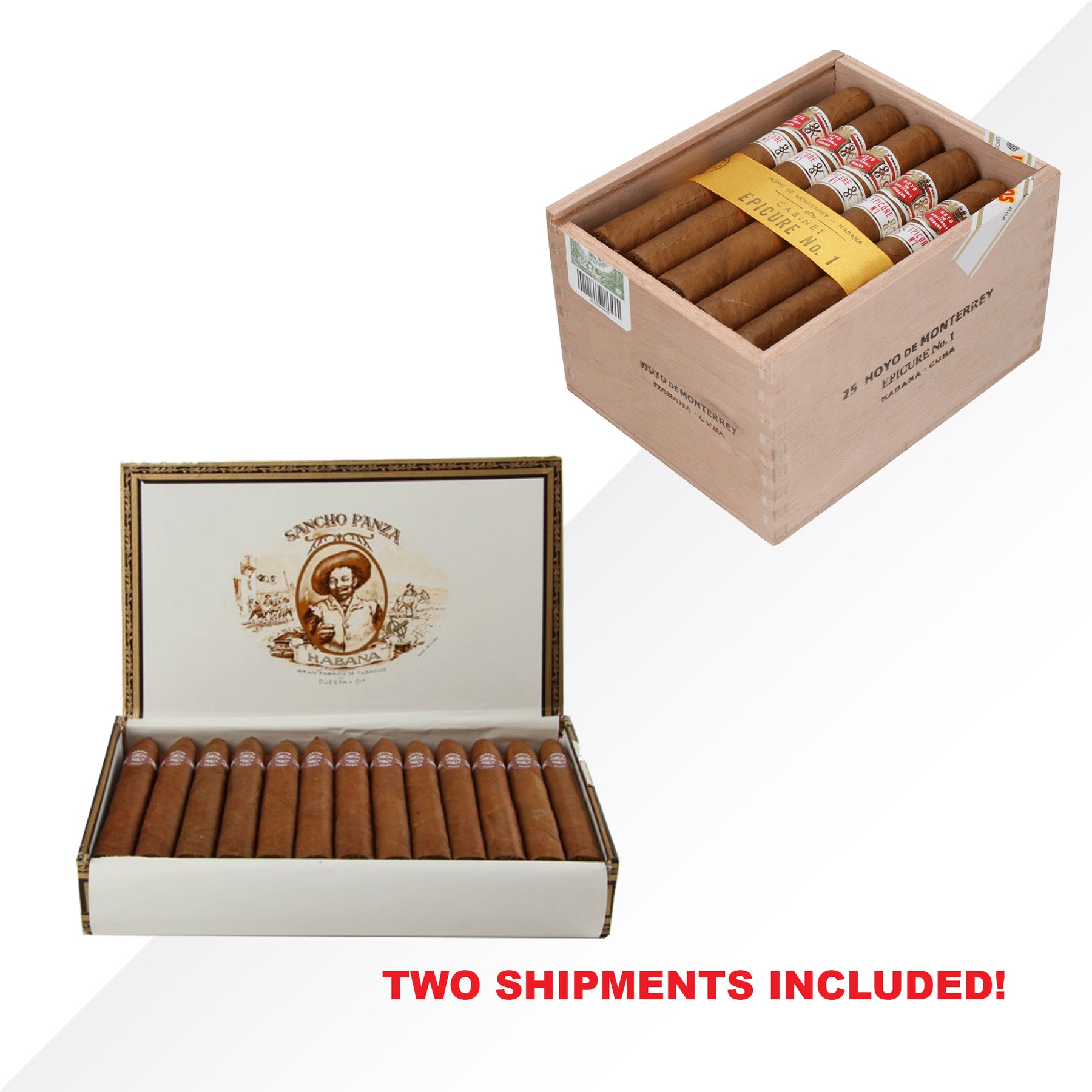 Sancho Panza Belicoso + Epicure No.1