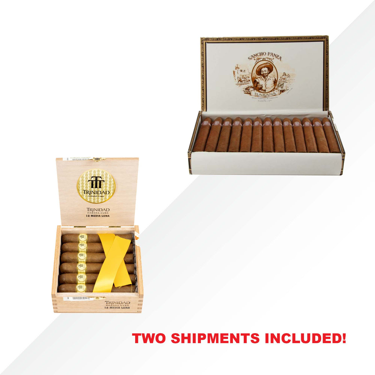 Sancho Panza Belicoso + Trinidad Media Luna COMBO