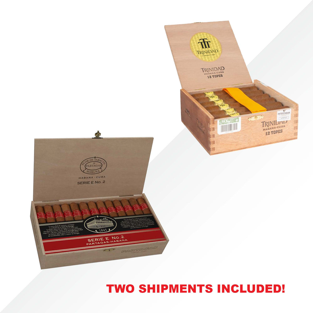 Partagas Serie E No.2 + Trinidad Topes