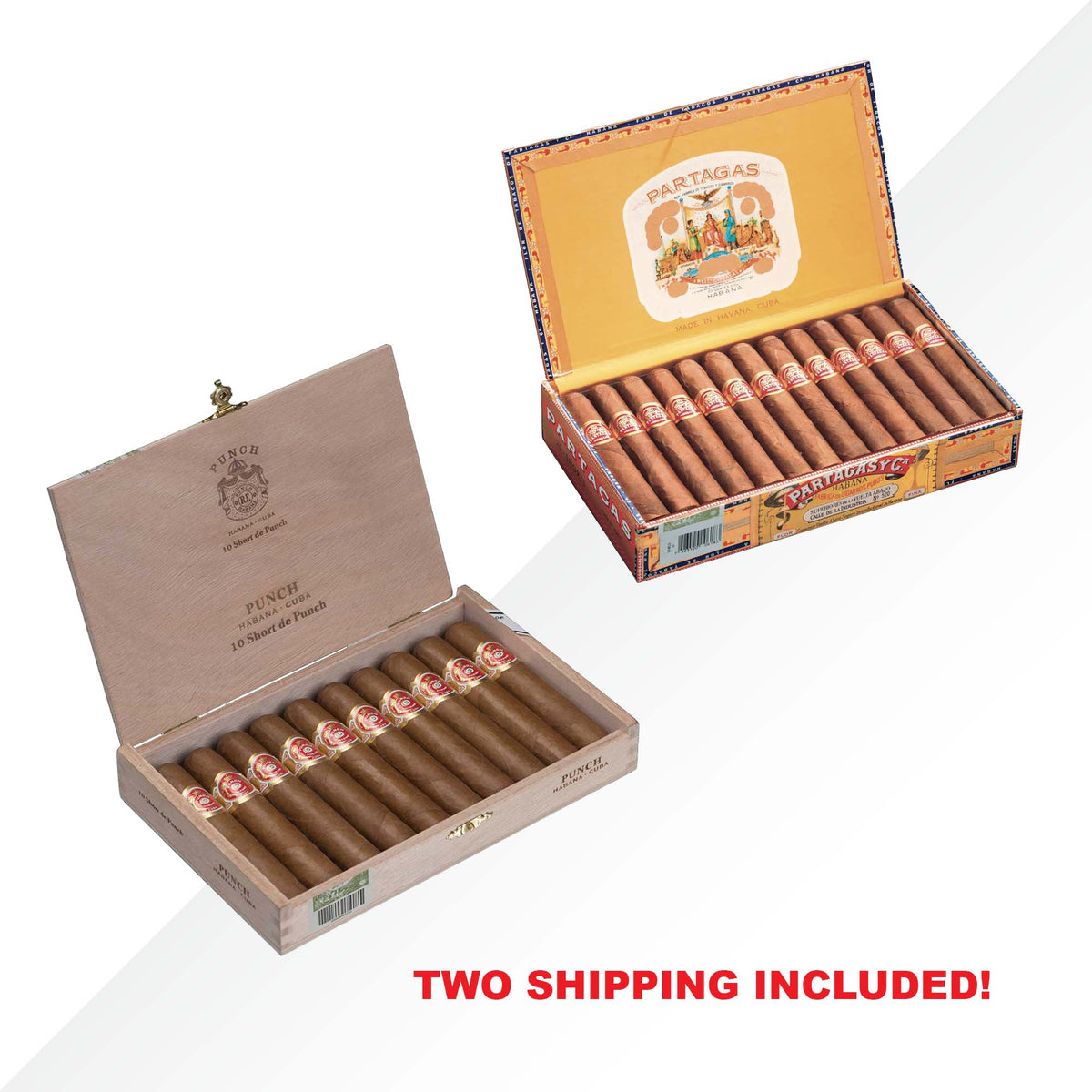 Partagas Short 25pcs + Short de Punch COMBO