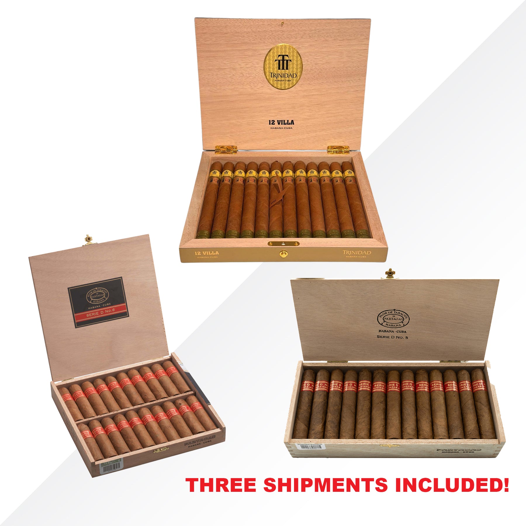 Trinidad Villa + Partagas Series COMBO