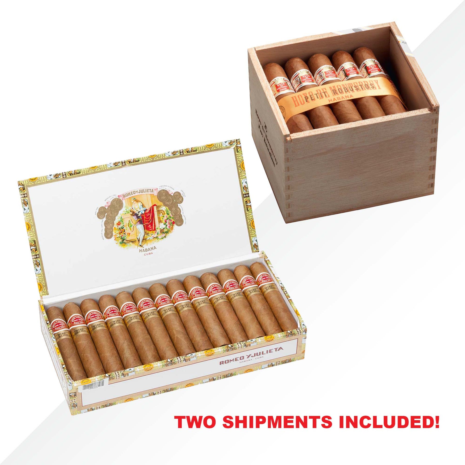 RyJ Wide Churchills + HDM Petit Robusto