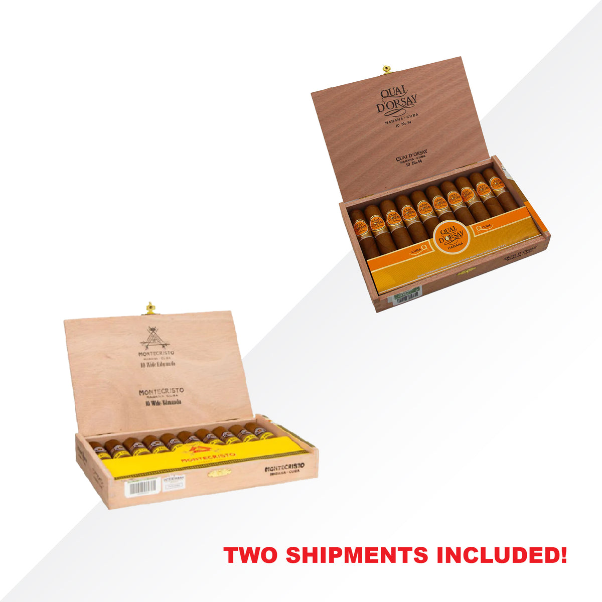 Wide Edmundo + Quai d'Orsay No.54 10pcs COMBO