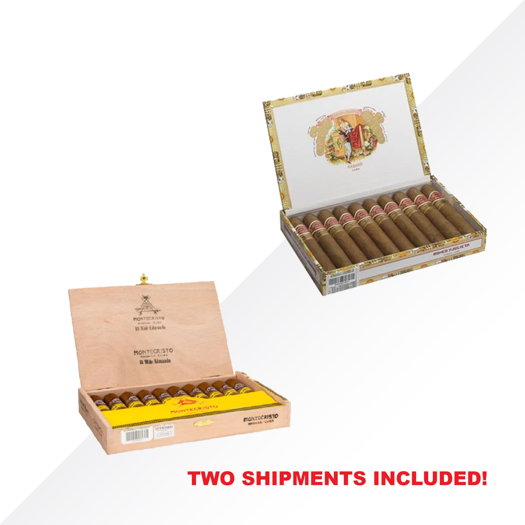 Wide Edmundo 10pcs + RyJ Short Churchills 10pcs COMBO
